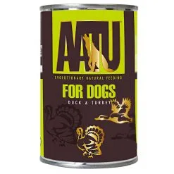 AATU Dog Adult Duck & Turkey 6 X 400g