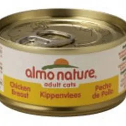Almo Nature Adult Cat Food Chicken Breast 24 X 70g Cans