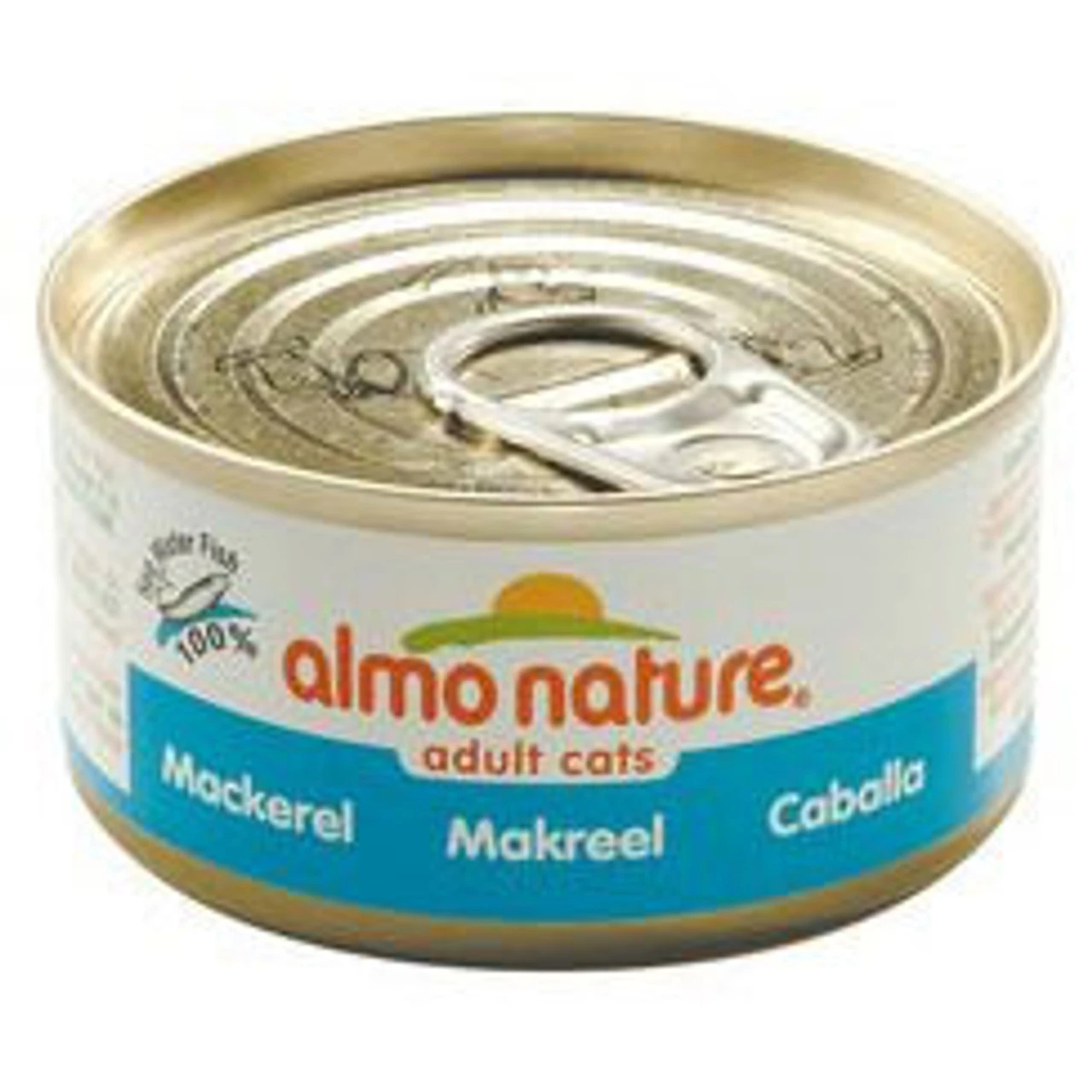 Almo Nature Adult Cat Food Mackerel 24 X 70g Cans 3 Almo Nature Adult Cat Food Mackerel 24 X 70g Cans