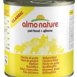 Almo Nature Classic Cat Food Chicken Fillet 12 X 280g Cans