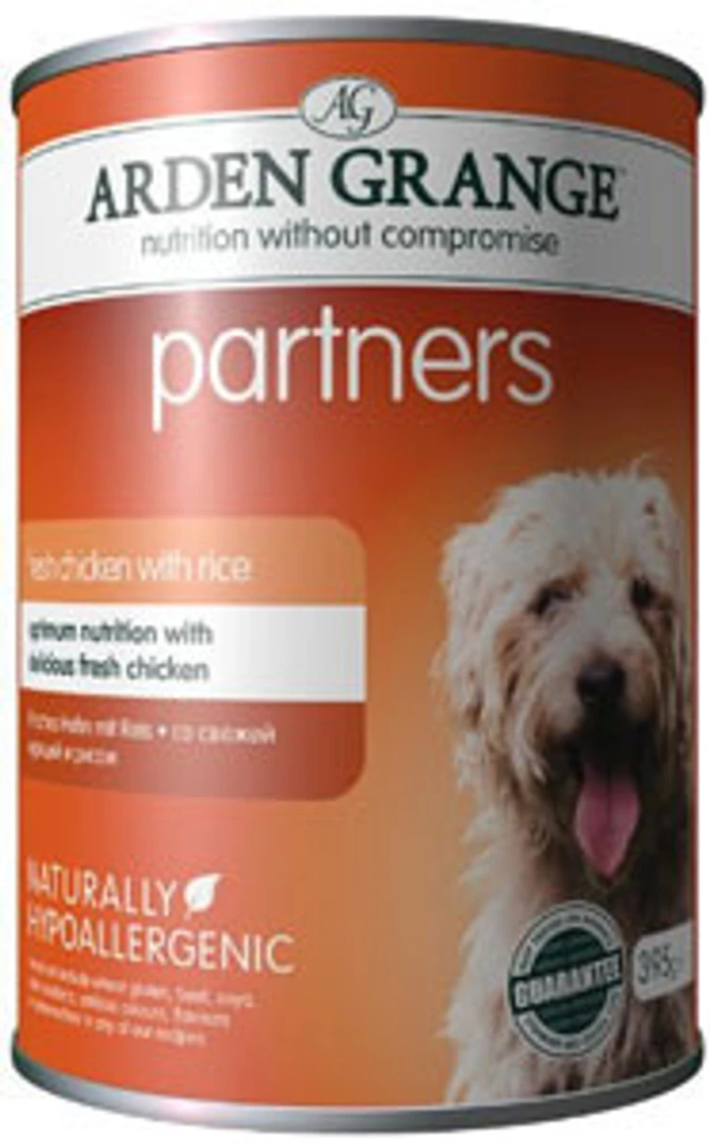Arden Grange Partners Fresh Chicken, Rice & Vegetables 24 X 395g 3 Arden Grange Partners Fresh Chicken, Rice & Vegetables 24 X 395g