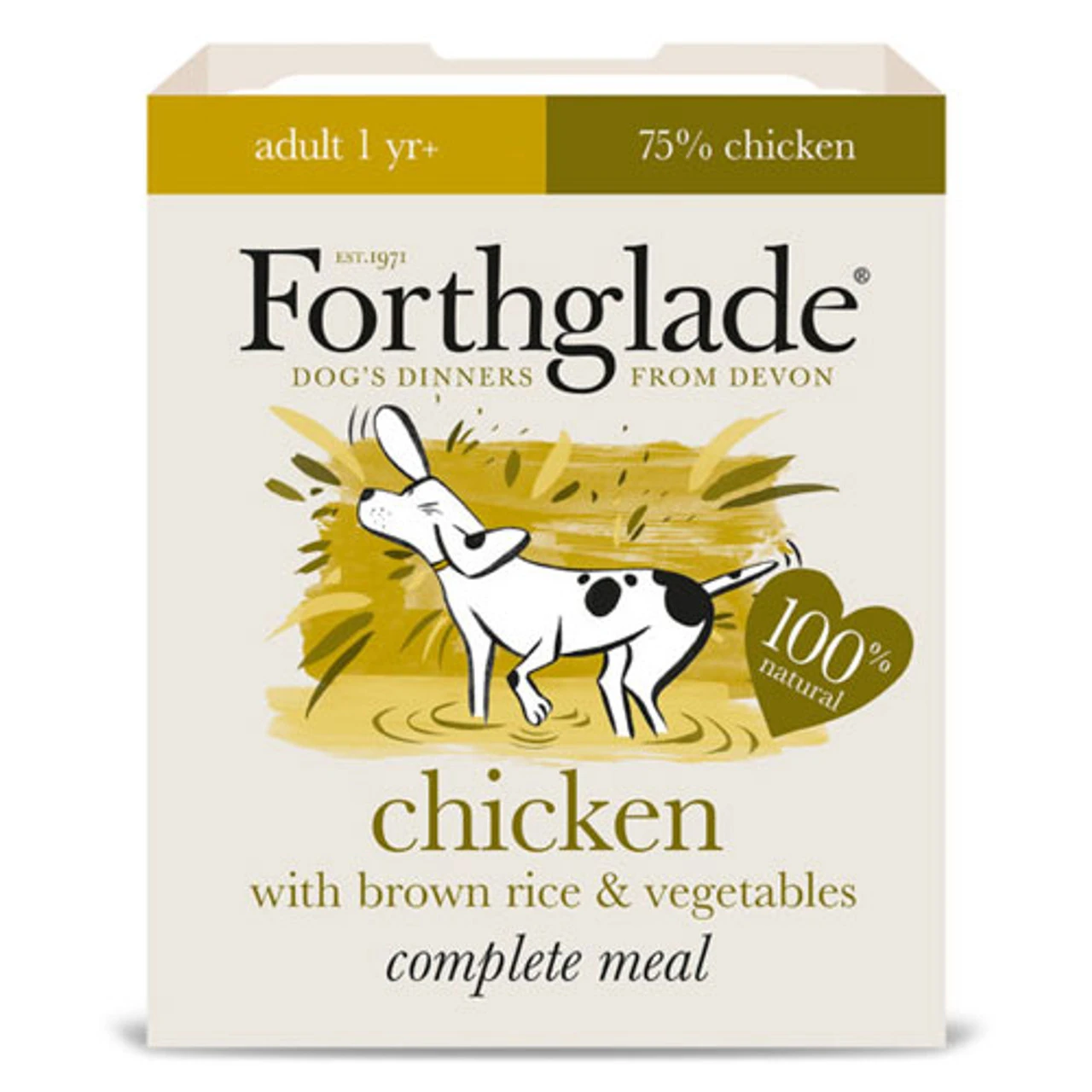 Forthglade Complete Meal Adult With Brown Rice 395g (pack Of 18) 5 Forthglade Complete Meal Adult With Brown Rice 395g (pack Of 18) - Image 3