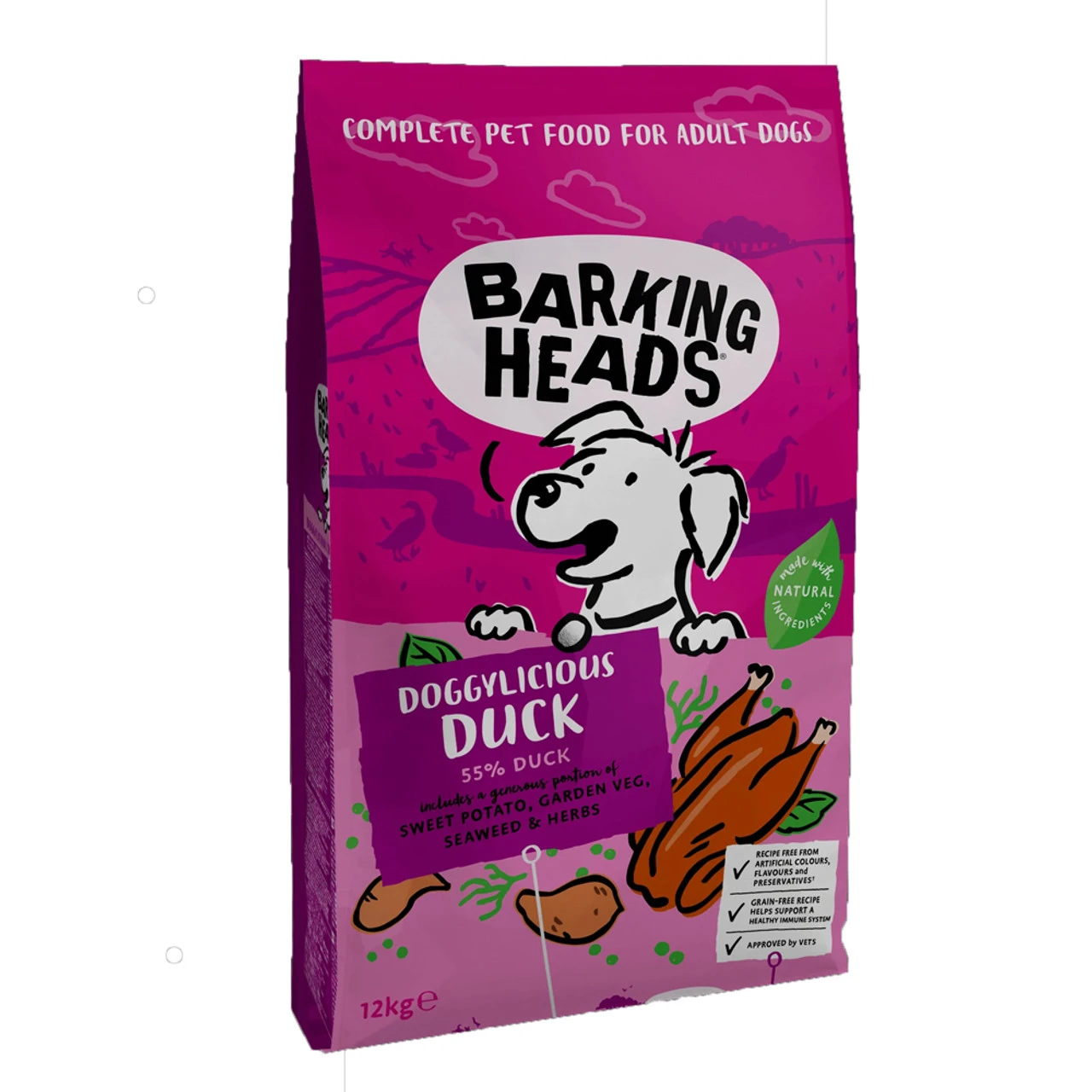 Barking Heads Doggylicious Duck Dry Dog Food 4 Barking Heads Doggylicious Duck Dry Dog Food - Image 2