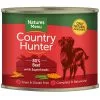 Natures Menu Country Hunter Dog Food 6 X 600g Cans -Deals Dog Food Store acountry hunter beef 59364.1676498634