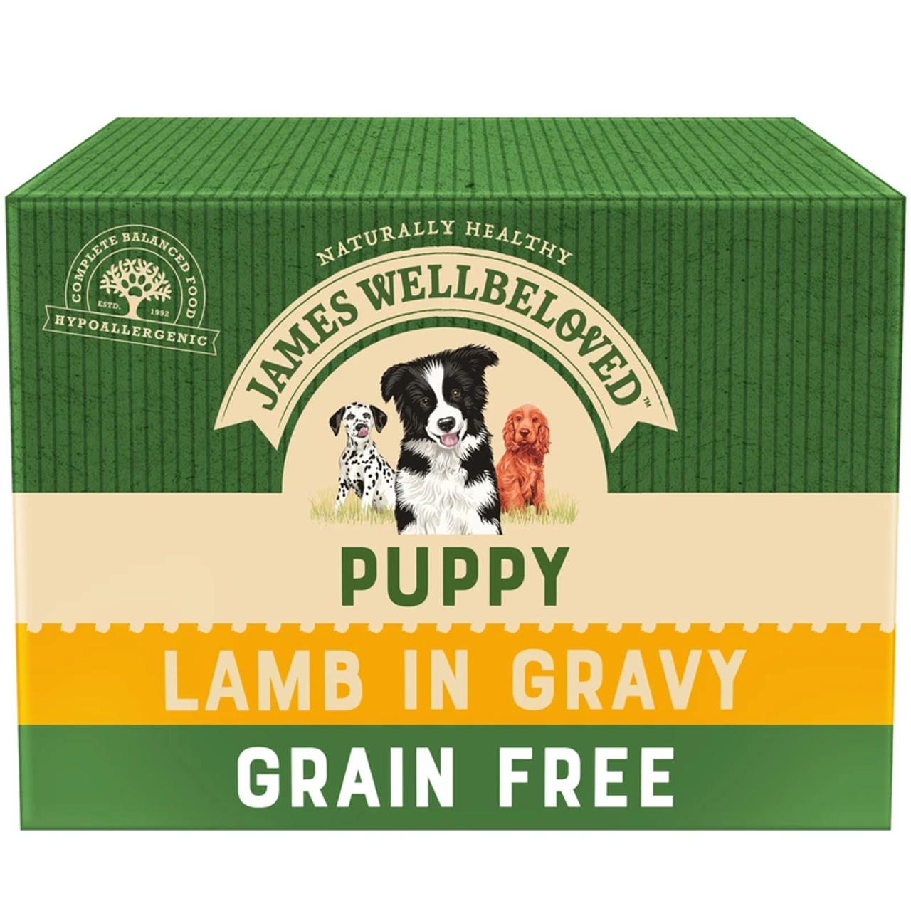 James Wellbeloved Grain Free Puppy Wet Dog Food Pouches 4 James Wellbeloved Grain Free Puppy Wet Dog Food Pouches - Image 2