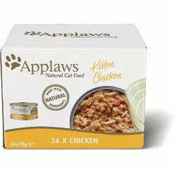 Applaws Natural Kitten Food Tins Chicken Breast 24 X 70g -Deals Dog Food Store applaws chicken kitten jelly70g1 88117.1687173959