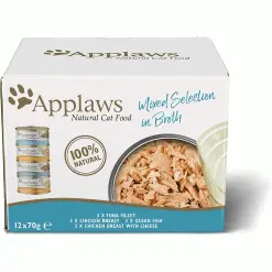 Applaws Natural Cat Food Tins Supreme Selection 70g (Pack Of 12)
