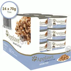 Applaws Natural Cat Food Tins Ocean Fish 24 X 70g 17 Applaws Natural Cat Food Tins Ocean Fish 24 X 70g -Deals Dog Food Store applaws ocean fish cat70g2 46519.1686655813