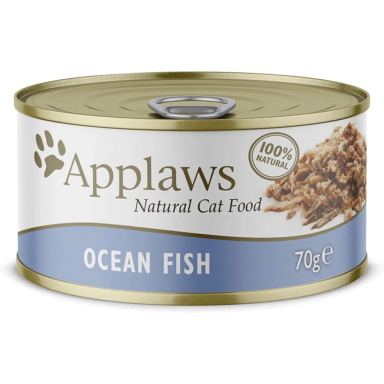 Applaws Natural Cat Food Tins Ocean Fish 24 X 70g 4 Applaws Natural Cat Food Tins Ocean Fish 24 X 70g - Image 2