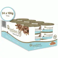 Applaws Natural Cat Food Tins Tuna Fillet 24 X 156g 71 Applaws Natural Cat Food Tins Tuna Fillet 24 X 156g -Deals Dog Food Store applaws tuna broth156g1 24164.1687173860 1
