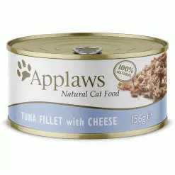 Applaws Natural Cat Food Tins Tuna & Cheese 24 X 156g