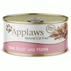 Applaws Natural Cat Food Tins Tuna & Prawn 24 X 70g