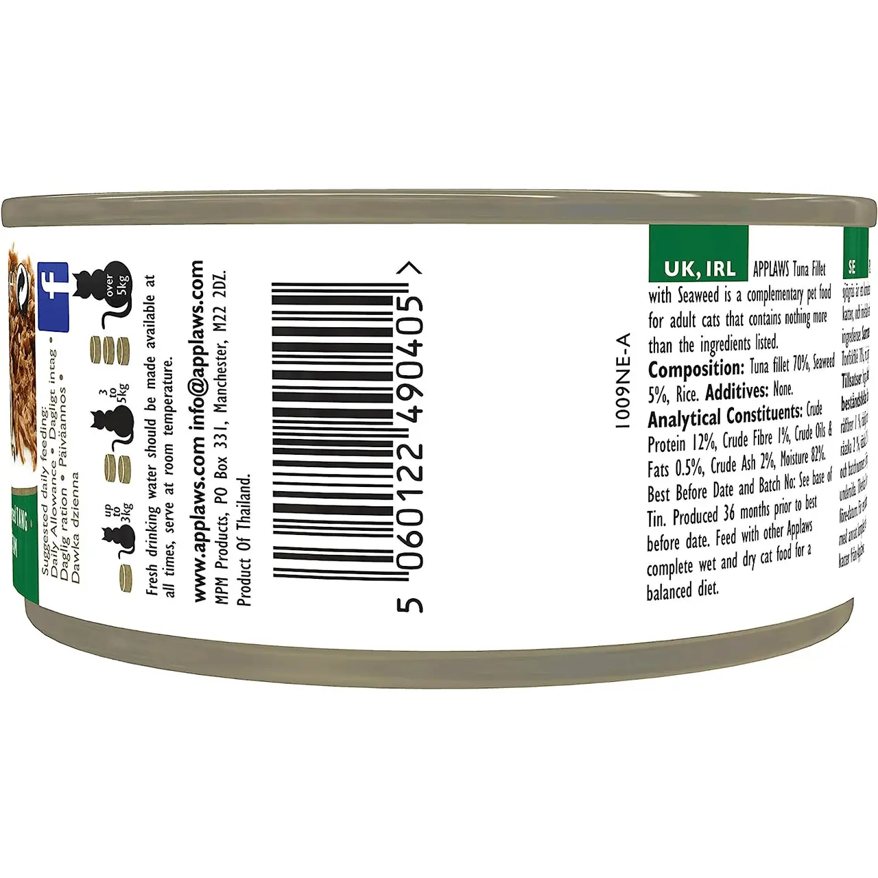 Applaws Natural Cat Food Tins Tuna Fillet 24 X 156g 25 Applaws Natural Cat Food Tins Tuna Fillet 24 X 156g - Image 24