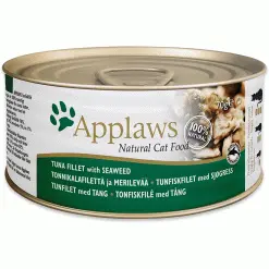 Applaws Natural Cat Food Tins Tuna Fillet 24 X 156g 45 Applaws Natural Cat Food Tins Tuna Fillet 24 X 156g -Deals Dog Food Store applaws tuna seaweed cat70g 93959.1686669758 1