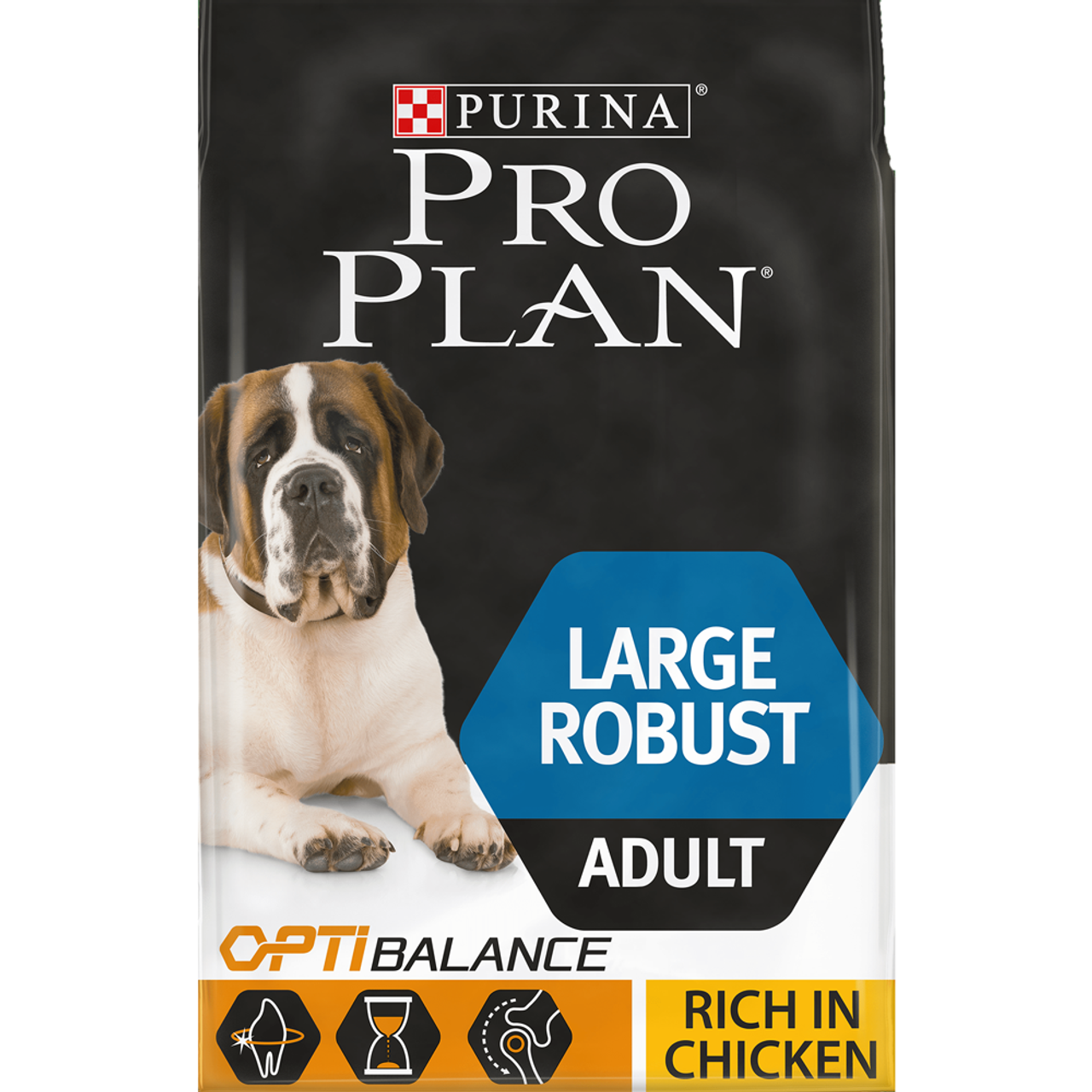 PRO PLAN Dog Large Adult Robust With OPTIHEALTH Rich In Chicken Dry Food 3 PRO PLAN Dog Large Adult Robust With OPTIHEALTH Rich In Chicken Dry Food