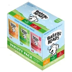 Barking Heads Dog Wet Food Variety Pack 6 X 300g