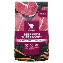 Billy & Margot Billy + Margot Beef With Superfoods 150g X 12 Pouches