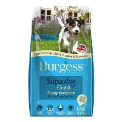 Burgess Supadog Finest Puppy Complete Rich In Chicken 12.5kg