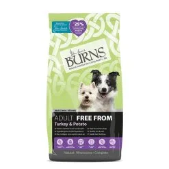 Burns Free From Adult Turkey & Potato