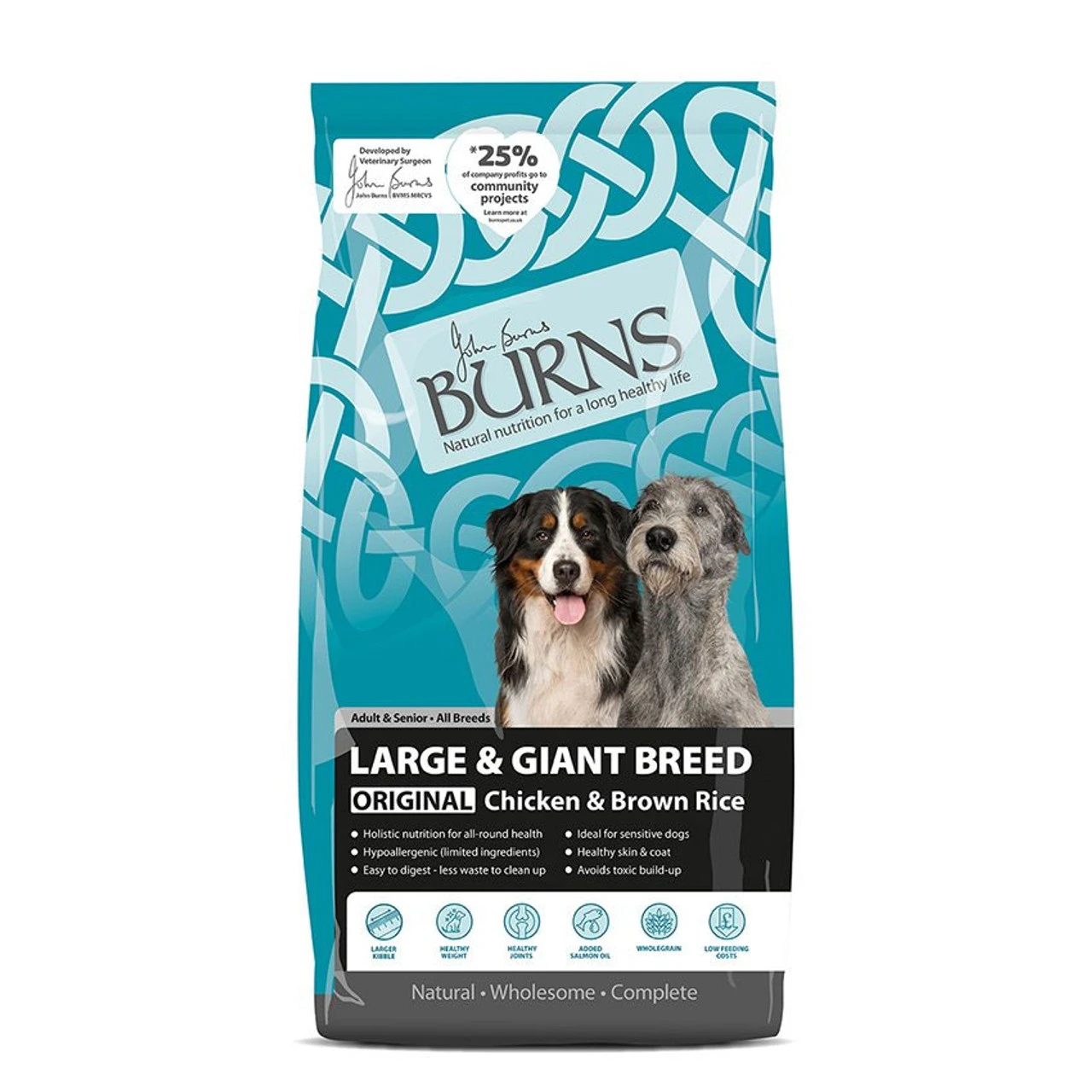 Burns Large & Giant Breed Original Chicken & Rice 3 Burns Large & Giant Breed Original Chicken & Rice