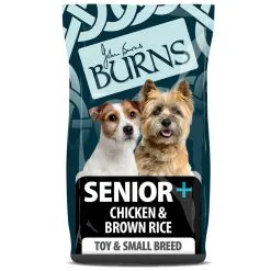 Burns Senior + Toy & Small Breed Chicken & Brown Rice