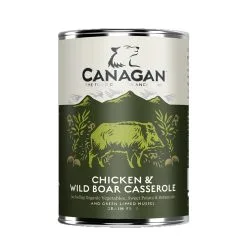 Canagan Chicken & Wild Boar Casserole 6 X 400g Cans