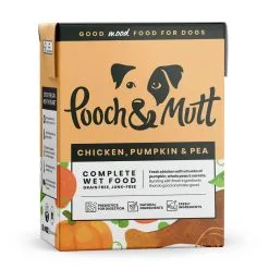 Pooch & Mutt Chicken Pumpkin & Pea Wet Dog Food (12 X 375g)