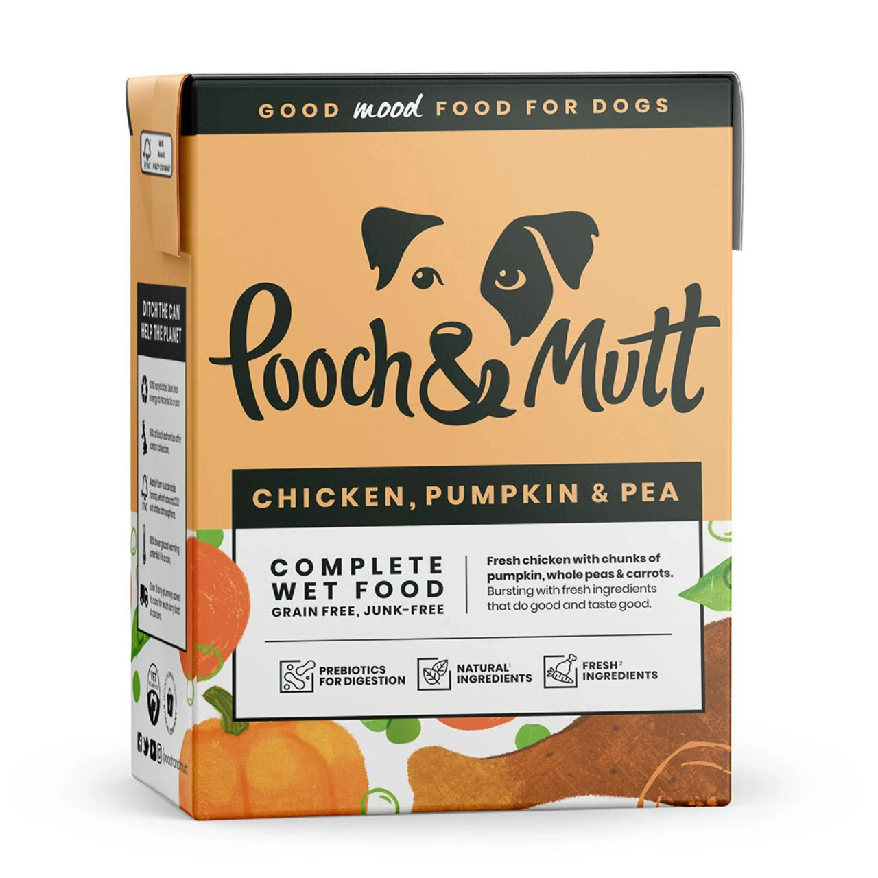 Pooch & Mutt Chicken Pumpkin & Pea Wet Dog Food (12 X 375g) 3 Pooch & Mutt Chicken Pumpkin & Pea Wet Dog Food (12 X 375g)