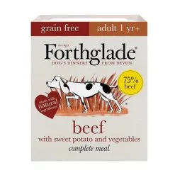 Forthglade Complete Meal Adult Grain Free 395g X 18 -Deals Dog Food Store forthglade beef potato395g 79853.1667859673