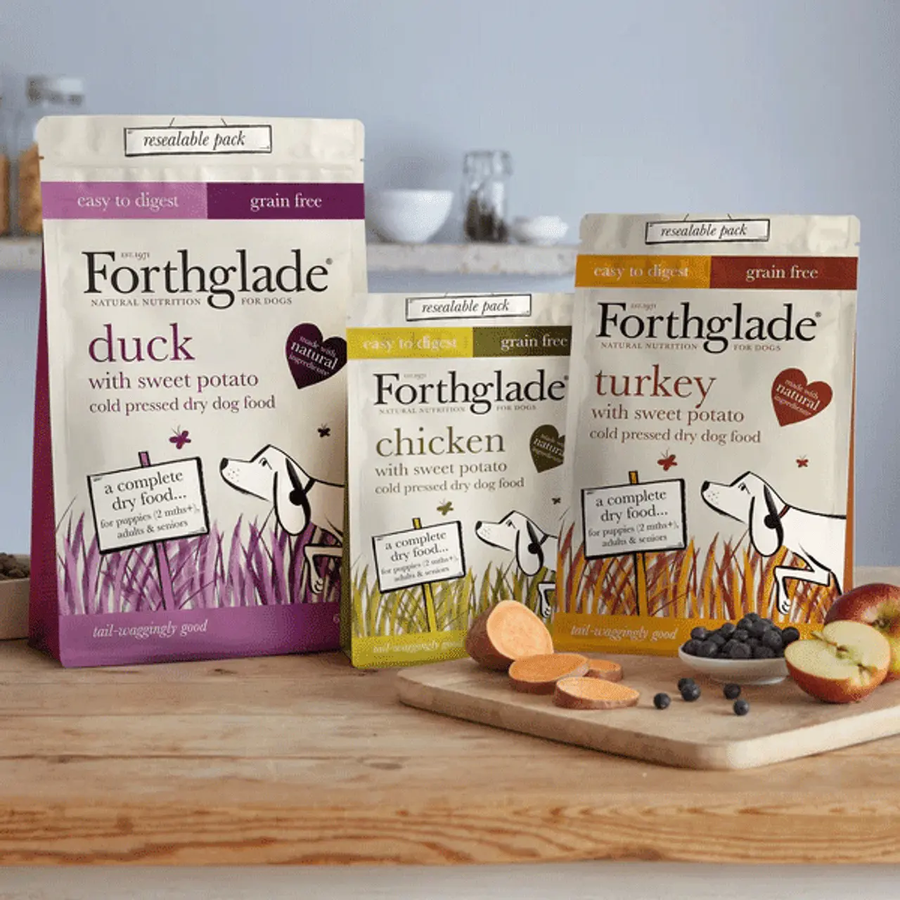 Forthglade Grain Free Cold Pressed Dog Food - Turkey 8 Forthglade Grain Free Cold Pressed Dog Food - Turkey - Image 6