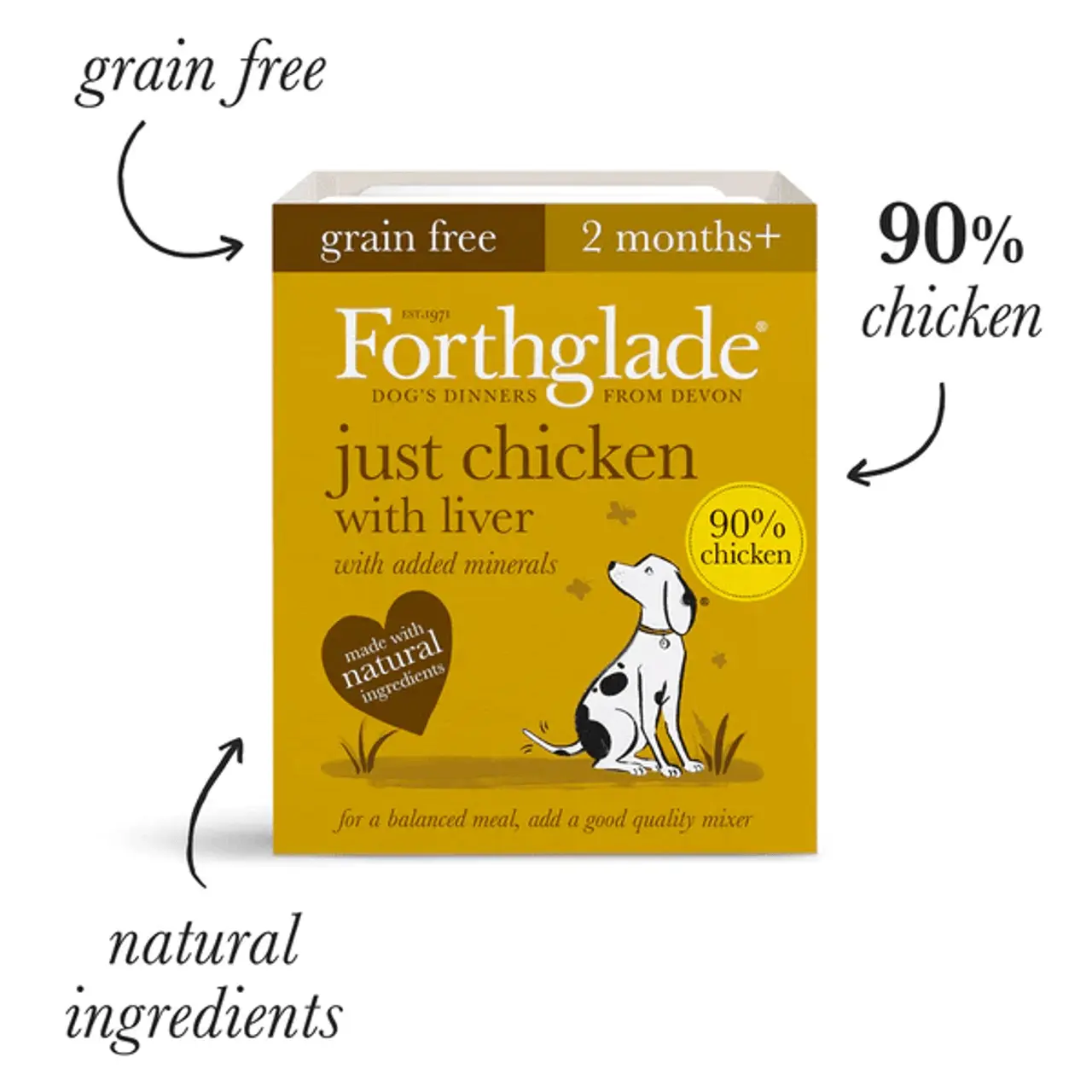 Forthglade Just Grain Free 395g X 18 41 Forthglade Just Grain Free 395g X 18 - Image 39