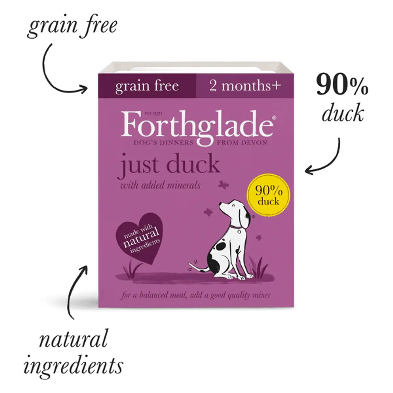 Forthglade Just Grain Free 395g X 18 46 Forthglade Just Grain Free 395g X 18 - Image 44