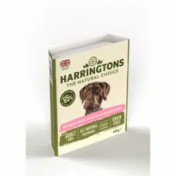 Harringtons Adult Dog Salmon & Potato Complete -Deals Dog Food Store harringtons adult wet salmon400g3 49400.1668522890