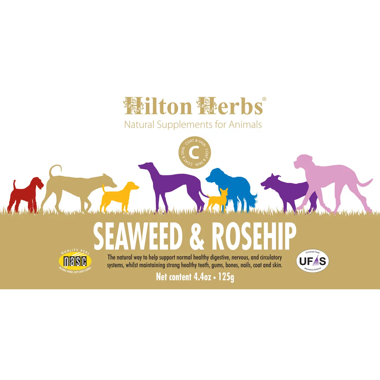 Hilton Herbs Canine Seaweed & Rosehip 4 Hilton Herbs Canine Seaweed & Rosehip - Image 2