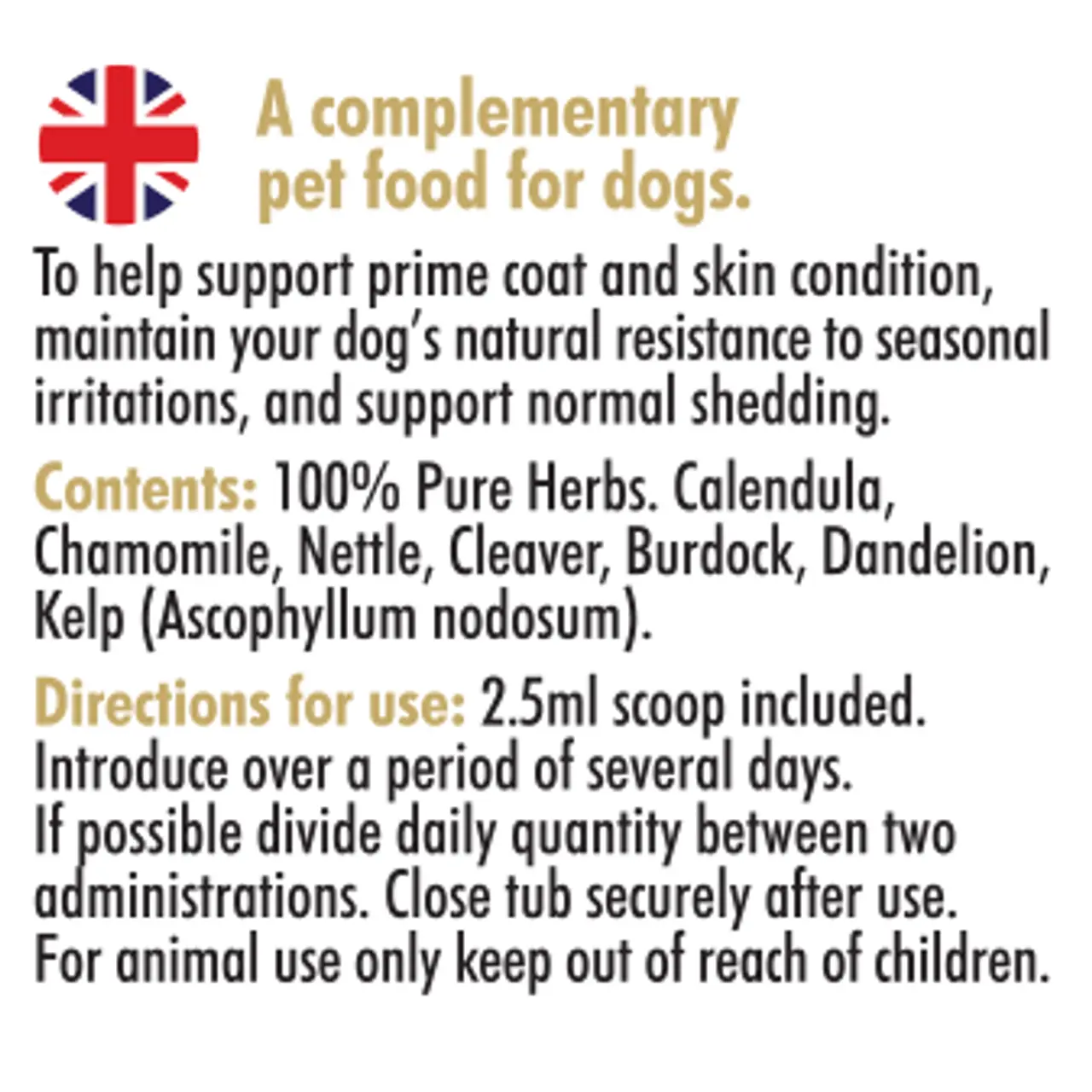 Hilton Herbs Canine Top Coat 5 Hilton Herbs Canine Top Coat - Image 3