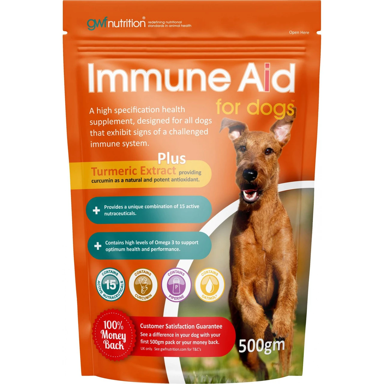 GWF Nutrition GWF Immune Aid For Dogs 500g 3 GWF Nutrition GWF Immune Aid For Dogs 500g