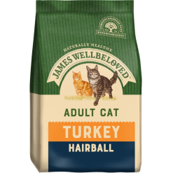 James Wellbeloved Turkey Adult Hairball Cat Food
