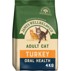 James Wellbeloved Turkey Adult Oral Health Cat Food