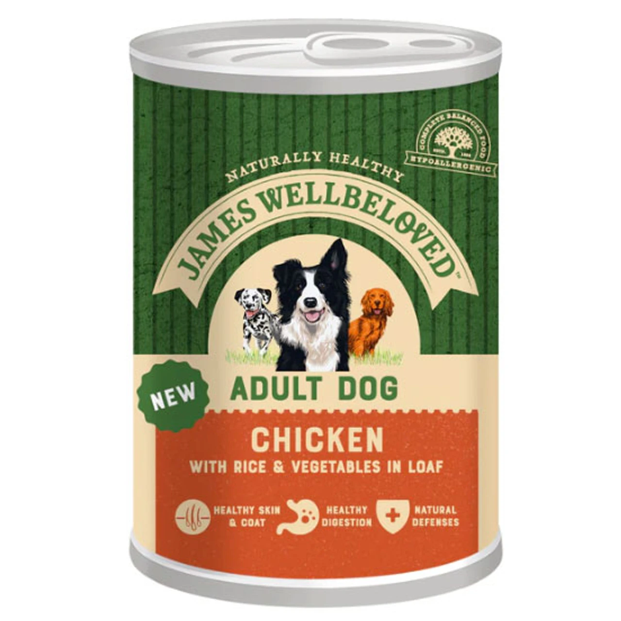 James Wellbeloved Adult Dog Cans 12 X 400g 4 James Wellbeloved Adult Dog Cans 12 X 400g - Image 2