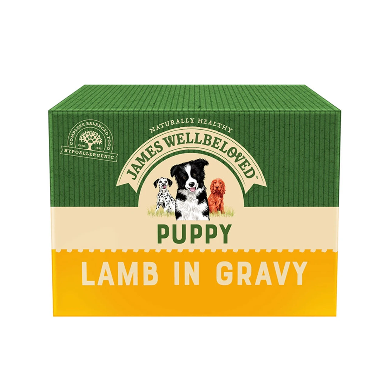 James Wellbeloved Natural Puppy/Junior (10 X 150g Pouches) 3 James Wellbeloved Natural Puppy/Junior (10 X 150g Pouches)