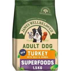 James Wellbeloved Superfoods Adult Turkey With Kale & Quinoa
