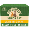 James Wellbeloved Complete Wet Senior Cat Food - Lamb 85g (pack Of 12) -Deals Dog Food Store jwsenior cat lamb wet 07666.1648243232