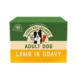 James Wellbeloved Natural Adult Wet Dog Food Pouches 9 James Wellbeloved Natural Adult Wet Dog Food Pouches -Deals Dog Food Store lamb pouch 40 52575.1667862789