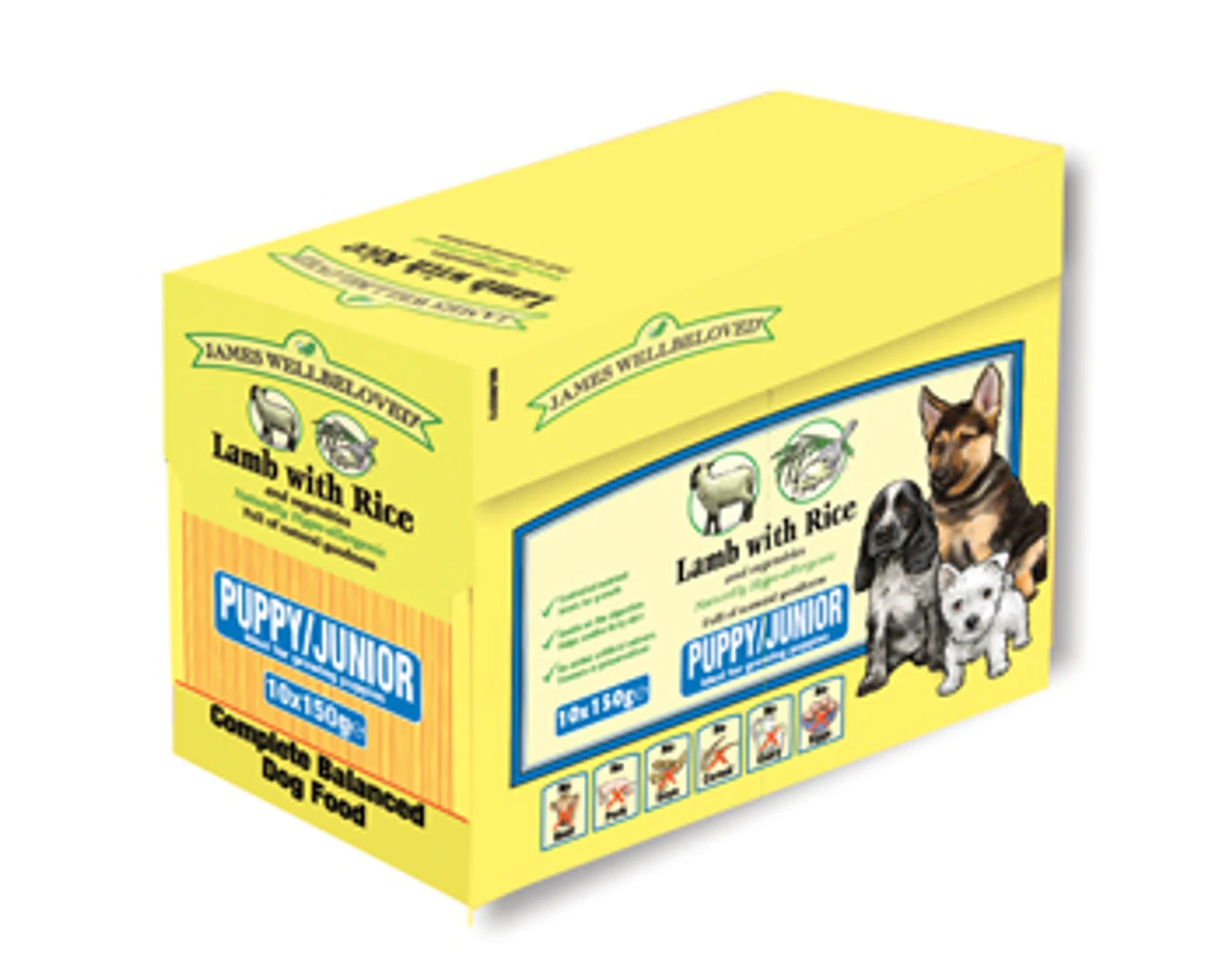 James Wellbeloved Natural Puppy/Junior (10 X 150g Pouches) 6 James Wellbeloved Natural Puppy/Junior (10 X 150g Pouches) - Image 4