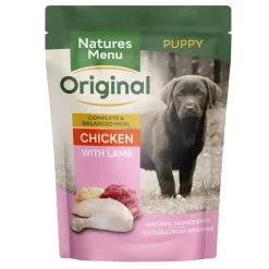 Natures Menu Original Puppy - Chicken & Lamb 8 X 300g Pouches