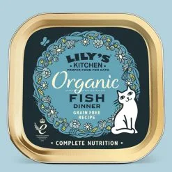 Lilys Kitchen Lily's Kitchen Organic Fish Dinner For Cats 19 X 85g Alutray