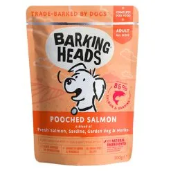 Barking Heads Pooched Salmon Pouches 10 X 300g