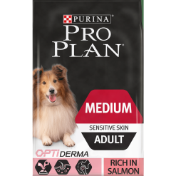 PRO PLAN® Dog Medium Adult For Sensitive Skin With OPTIDERMA Rich In Salmon Dry Food
