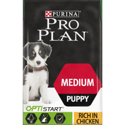 PRO PLAN Dog Medium Puppy With OPTISTART Rich In Chicken Dry Food