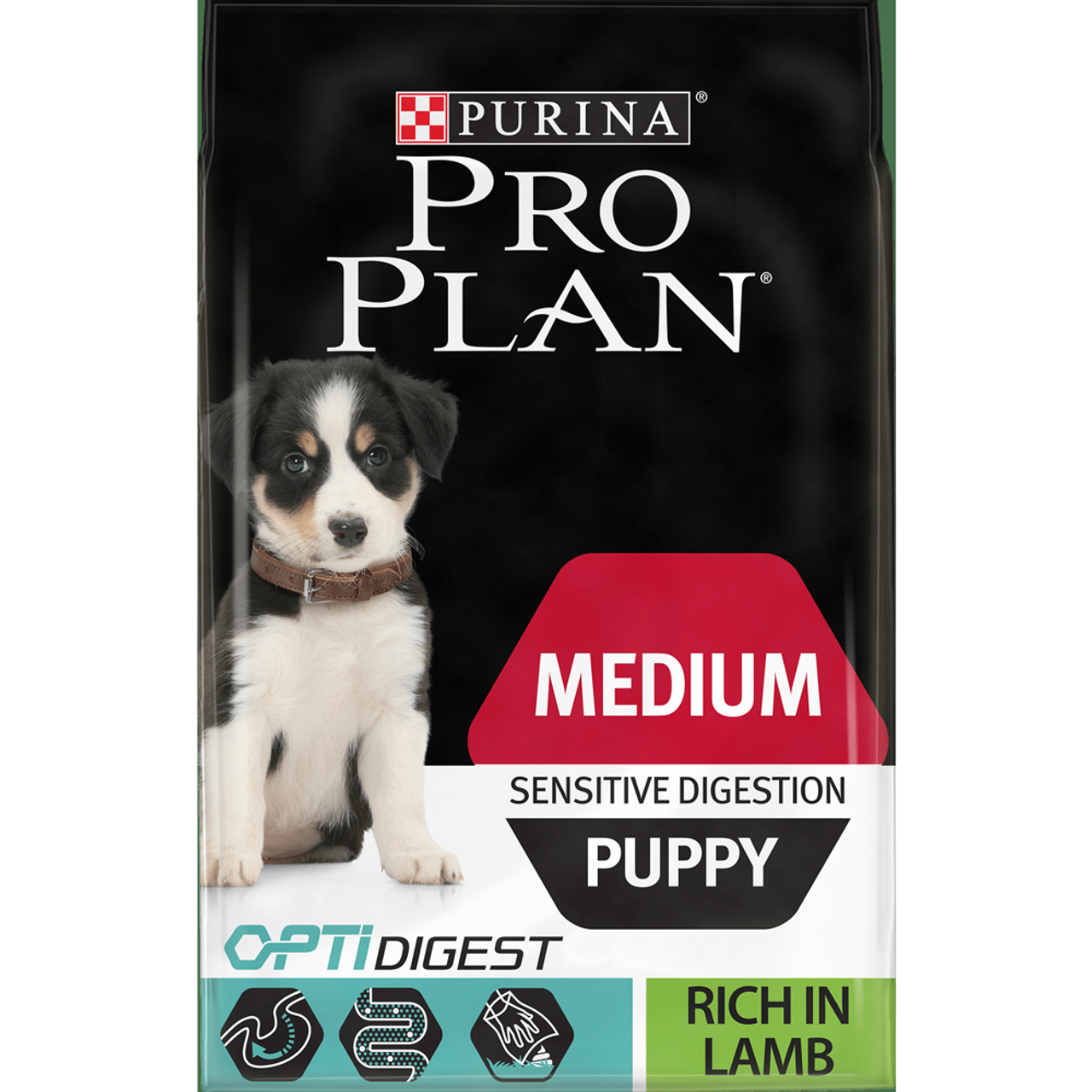 PRO PLAN Dog Medium Puppy for Sensitive Digestion With OPTIDIGEST Rich In Lamb Dry Food 3 PRO PLAN Dog Medium Puppy for Sensitive Digestion With OPTIDIGEST Rich In Lamb Dry Food